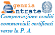 AE compensazione crediti commerciali certificati ve pa